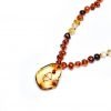 Teething necklace amber pendant sagittarius