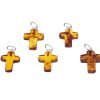 Amber pendant cross