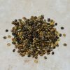 Amber beads oval green