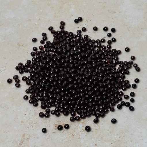 Amber beads baroque cherry
