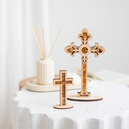 Amber cross