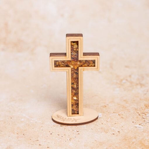 Amber cross