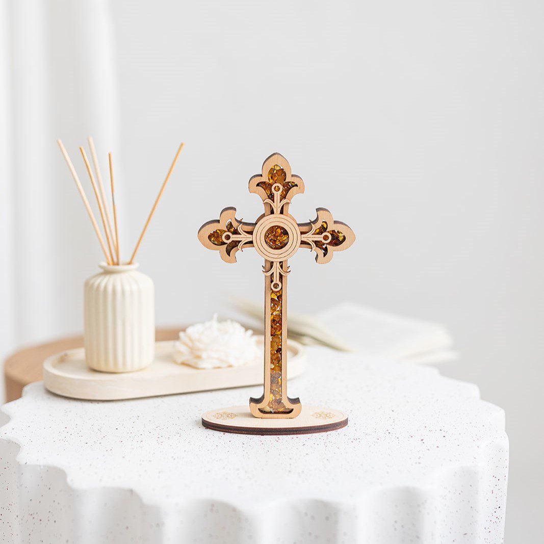 Amber cross 5